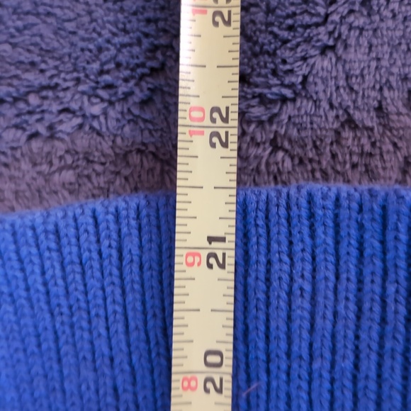 Loft| Blue Long Sleeved Light Knit Cardigan Cotton - Picture 8 of 12